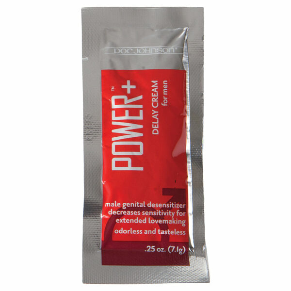 Power + Delay Cream Foil .25oz Bag of 48