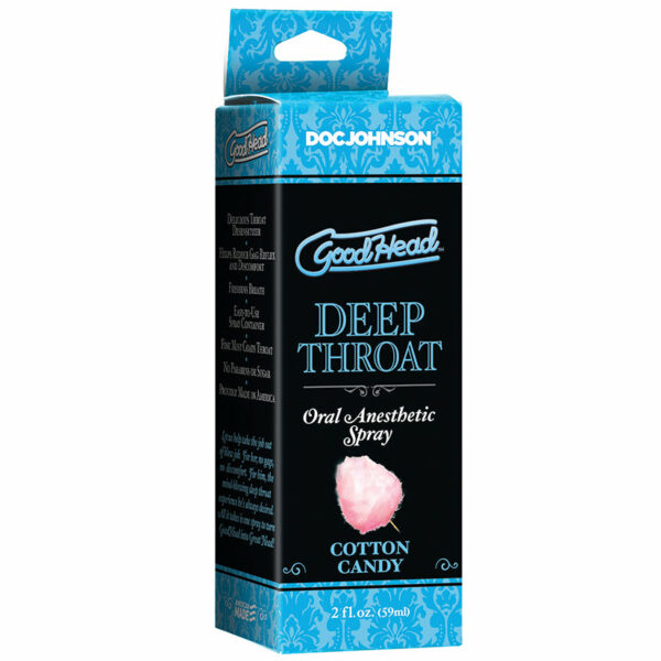 GoodHead Deep Throat Spray-Cotton Candy 2oz