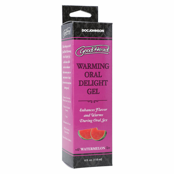 GoodHead Warming Head Oral Delight Gel Watermelon 4oz