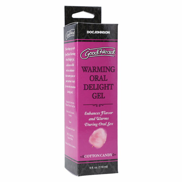 GoodHead Warming Head Oral Delight Gel-Cotton Candy 4oz