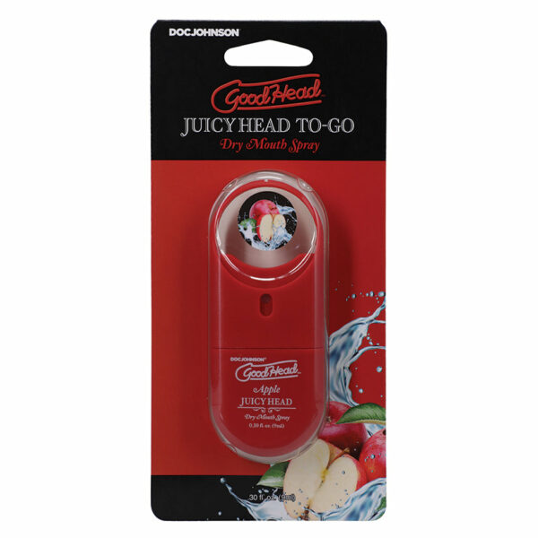 GoodHead Juicy Head Dry Mouth Spray To Go-Apple 0.30oz