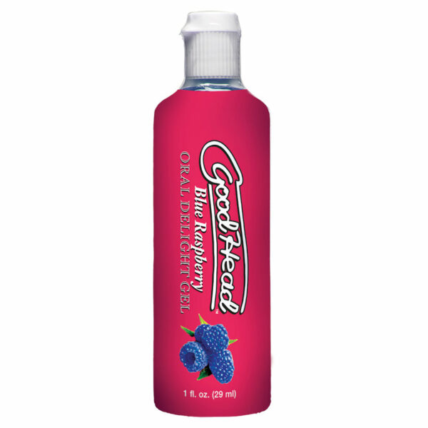 GoodHead Oral Delight Gel-Blue Raspberry 1oz Bulk