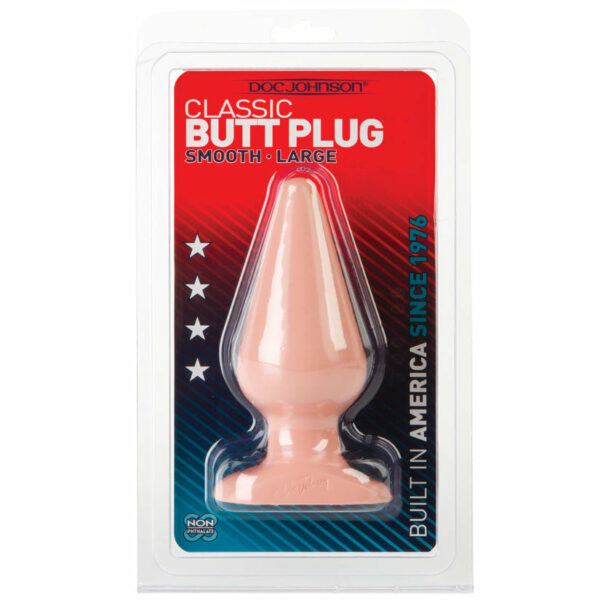 Classic Butt Plug Large-White