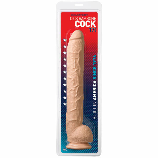 Dick Rambone Cock-Vanilla 17"