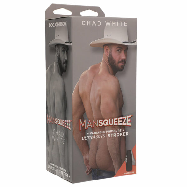 Man Squeeze Chad White Stroker Ass-Vanilla