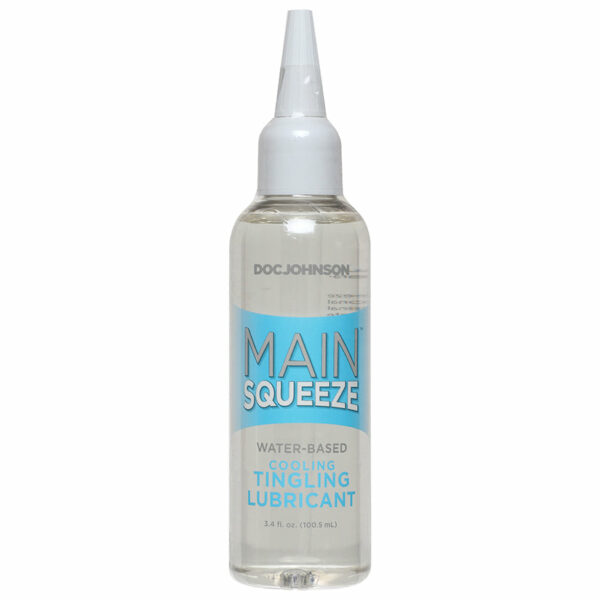 Main Squeeze Cooling/Tingling Water-Based Lubricant 3.4oz