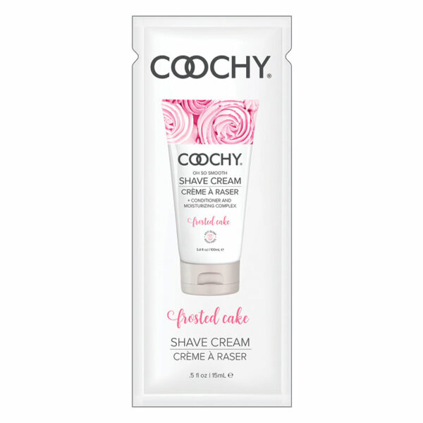 Coochy Shave Cream-Frosted Cake 15ml Foil