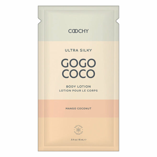 Coochy Ultra Gogo Coco Silky Body Lotion-Mango Coconut 10ml Foil