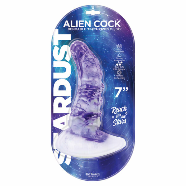 Stardust Alien Cock Silicone Textured ...