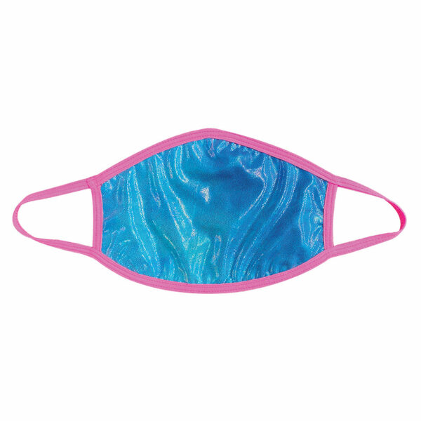 Neva Nude Oil Slick Mask-Sea Color with Pink Trim