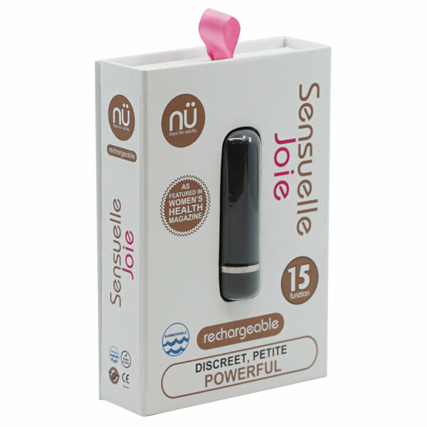 Sensuelle Joie 15 Function Bullet-Black