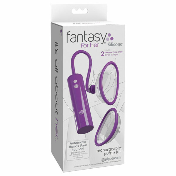 Fantasy For Her Rechargeable Pleasure Pump Kit