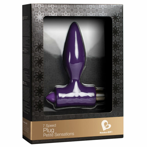 Rocks-Off Petite Sensations Plug 7 Speed-Purple