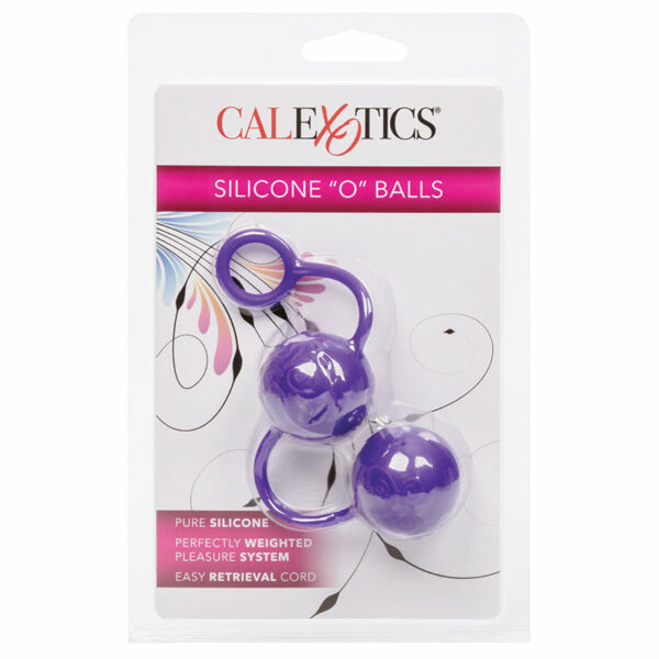 Silicone "O" Balls-Purple