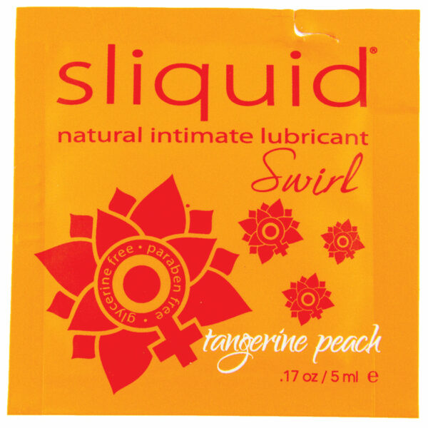 Sliquid Swirl Foil Packet-Tangerine Peach .17oz