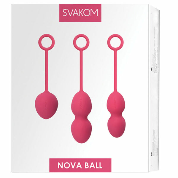 Svakom Nova Ball-Plum Red