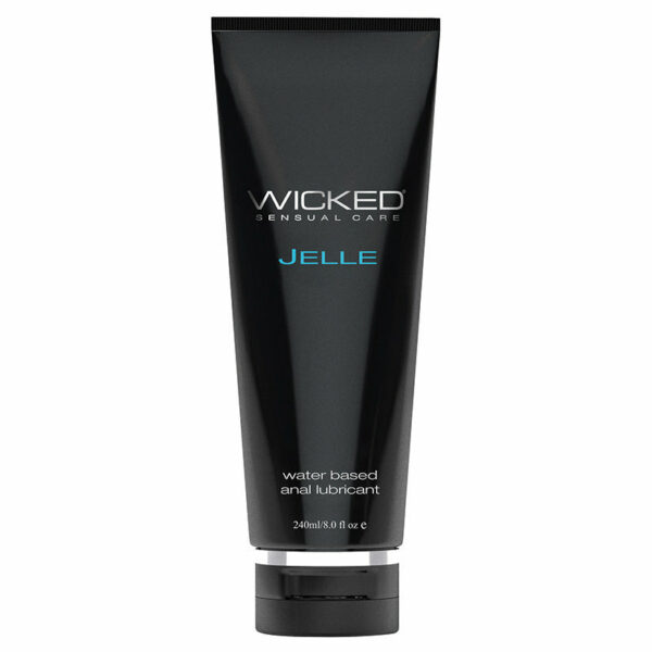 Wicked Jelle Waterbased Anal Gel 8oz